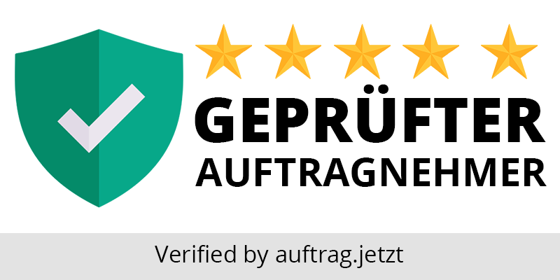 auftrag.jetzt logo geprüfter auftragnehmer